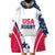 Custom USA Rugby 2024 Wearable Blanket Hoodie Eagles Reigns Supreme White Version LT05 - Wonder Print Shop
