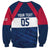 Custom USA Rugby 2024 Sweatshirt Eagles Reigns Supreme Blue Version LT05 - Wonder Print Shop