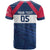 Custom USA Rugby 2024 T Shirt Eagles Reigns Supreme Blue Version LT05 - Wonder Print Shop