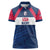 Custom USA Rugby 2024 Women Polo Shirt Eagles Reigns Supreme Blue Version LT05 - Wonder Print Shop