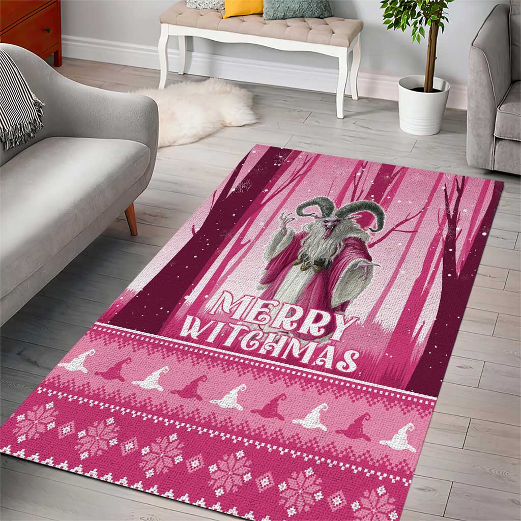 Christmas Naughty Witch Area Rug Merry Witchmas LT05 - Wonder Print Shop