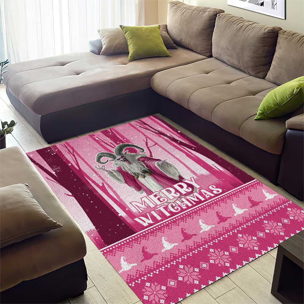 Christmas Naughty Witch Area Rug Merry Witchmas LT05 - Wonder Print Shop