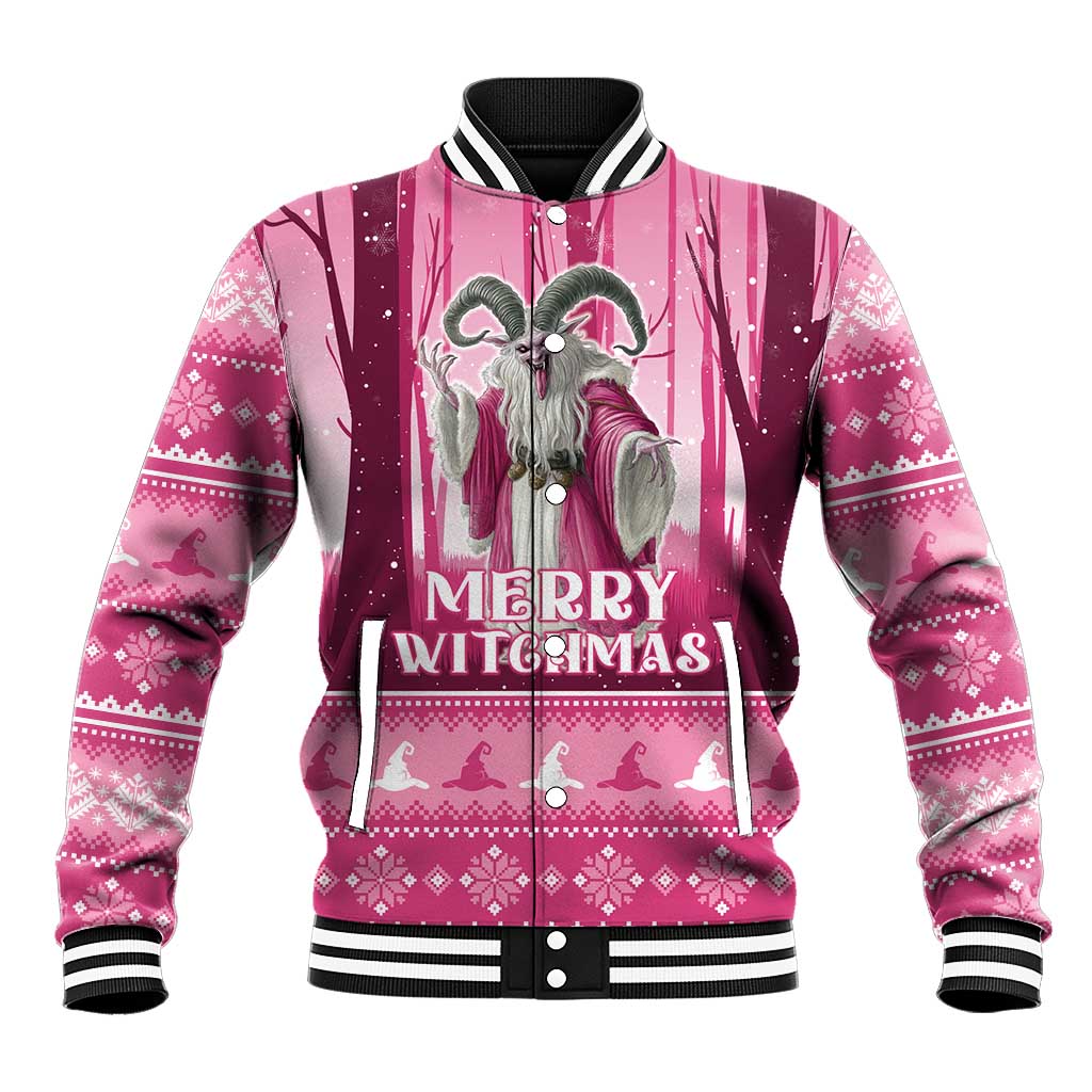 Christmas Naughty Witch Baseball Jacket Merry Witchmas LT05 - Wonder Print Shop