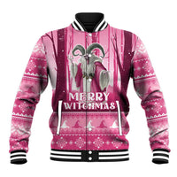 Christmas Naughty Witch Baseball Jacket Merry Witchmas LT05 - Wonder Print Shop