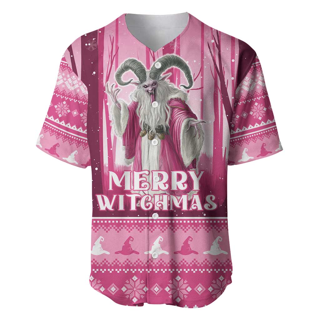 Christmas Naughty Witch Baseball Jersey Merry Witchmas LT05 - Wonder Print Shop