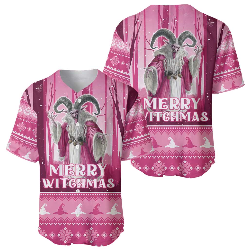 Christmas Naughty Witch Baseball Jersey Merry Witchmas LT05 - Wonder Print Shop
