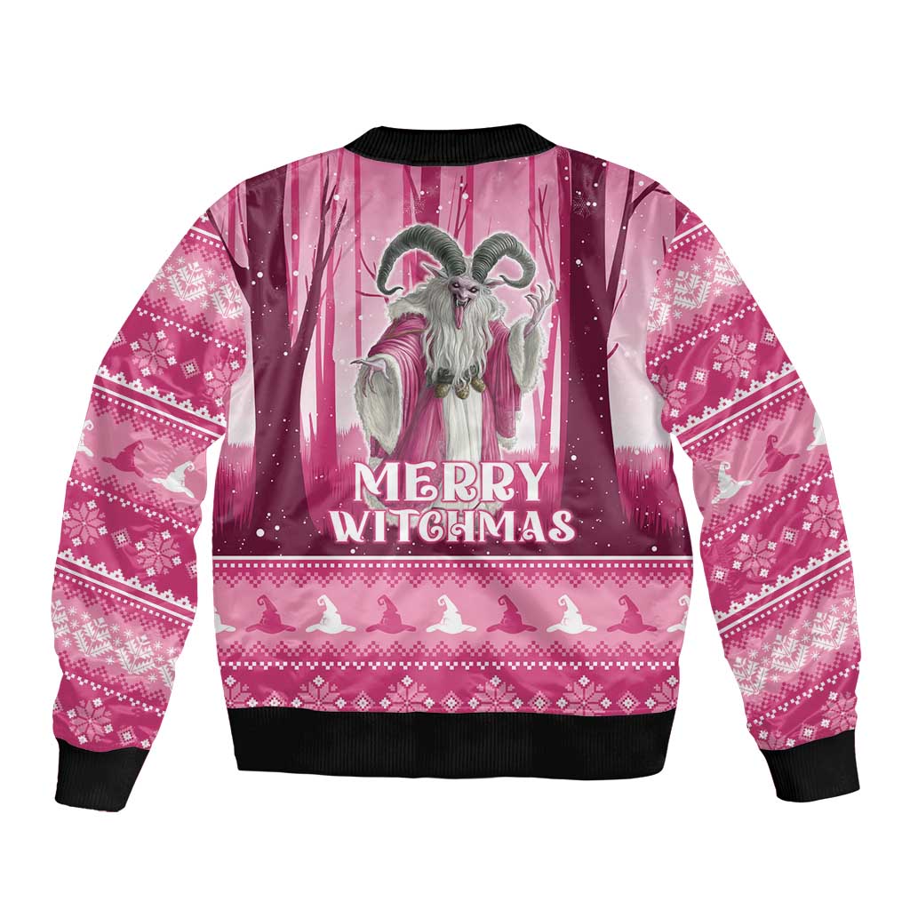 Christmas Naughty Witch Bomber Jacket Merry Witchmas LT05 - Wonder Print Shop