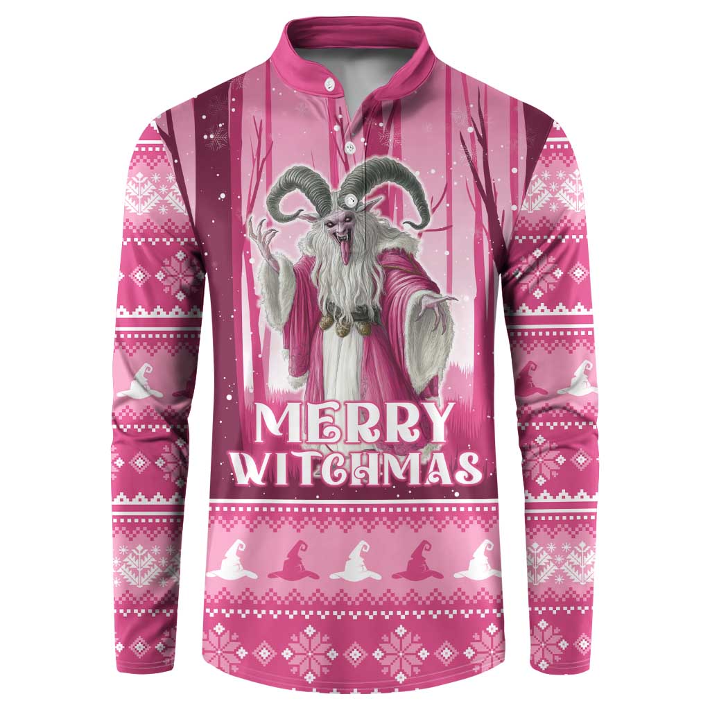 Christmas Naughty Witch Button Sweatshirt Merry Witchmas LT05 - Wonder Print Shop