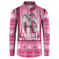 Christmas Naughty Witch Button Sweatshirt Merry Witchmas LT05 - Wonder Print Shop