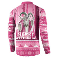 Christmas Naughty Witch Button Sweatshirt Merry Witchmas LT05 - Wonder Print Shop