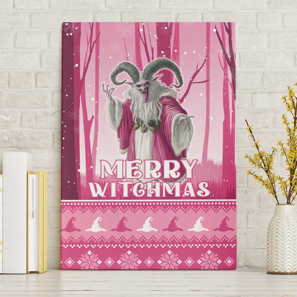 Christmas Naughty Witch Canvas Wall Art Merry Witchmas LT05 - Wonder Print Shop
