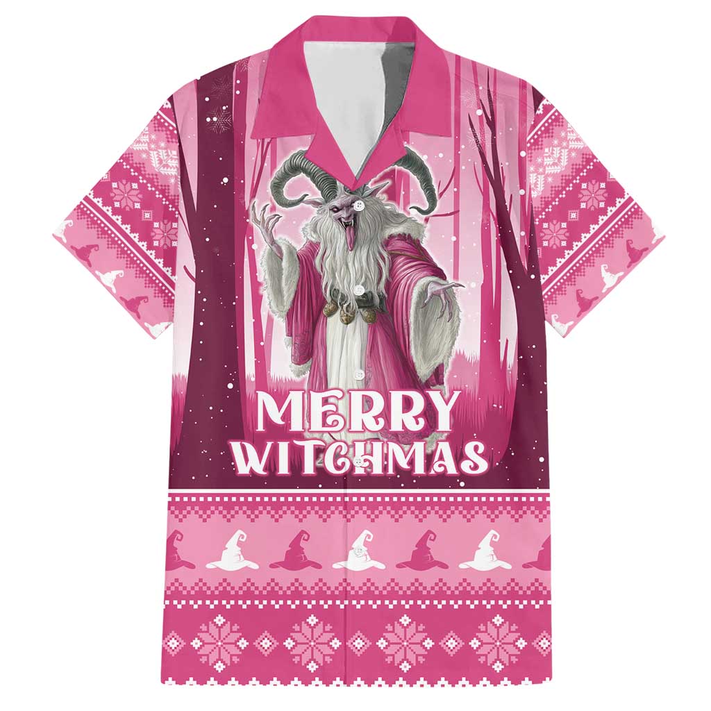 Christmas Naughty Witch Family Matching Short Sleeve Bodycon Dress and Hawaiian Shirt Merry Witchmas LT05 - Wonder Print Shop