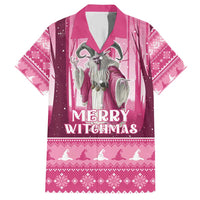 Christmas Naughty Witch Family Matching Short Sleeve Bodycon Dress and Hawaiian Shirt Merry Witchmas LT05 - Wonder Print Shop