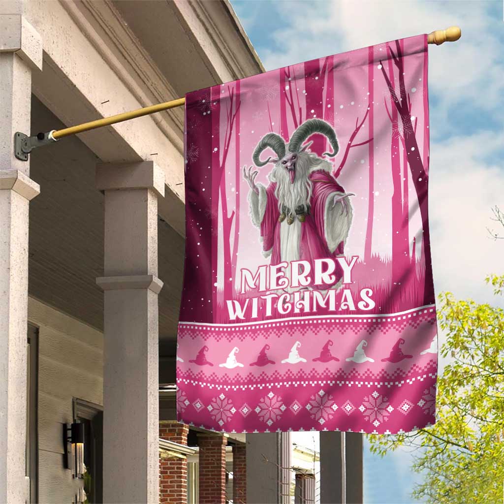 Christmas Naughty Witch Garden Flag Merry Witchmas LT05 - Wonder Print Shop