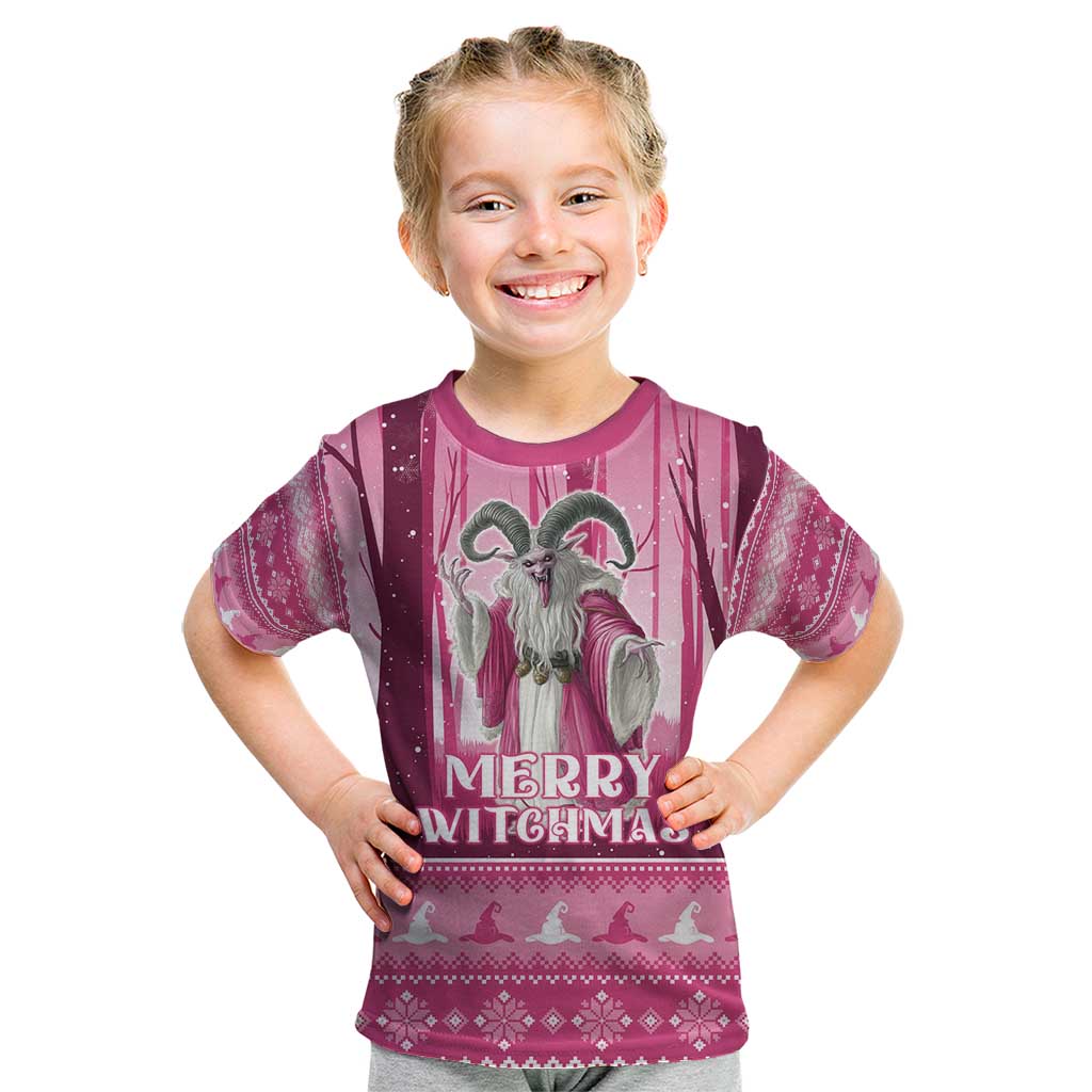 Christmas Naughty Witch Kid T Shirt Merry Witchmas LT05 - Wonder Print Shop