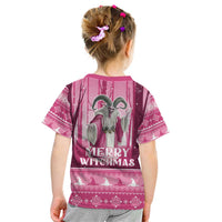 Christmas Naughty Witch Kid T Shirt Merry Witchmas LT05 - Wonder Print Shop