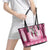 Christmas Naughty Witch Leather Tote Bag Merry Witchmas LT05 - Wonder Print Shop