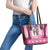 Christmas Naughty Witch Leather Tote Bag Merry Witchmas LT05 - Wonder Print Shop