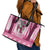 Christmas Naughty Witch Leather Tote Bag Merry Witchmas LT05 - Wonder Print Shop