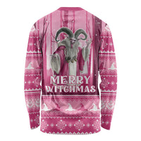 Christmas Naughty Witch Long Sleeve Shirt Merry Witchmas LT05 - Wonder Print Shop