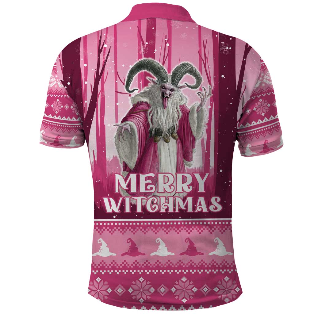 Christmas Naughty Witch Polo Shirt Merry Witchmas LT05 - Wonder Print Shop