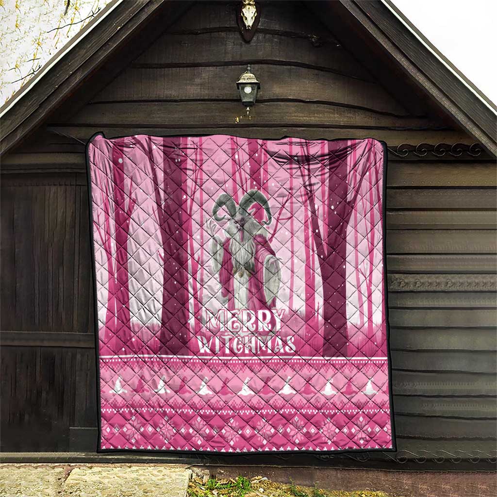 Christmas Naughty Witch Quilt Merry Witchmas LT05 - Wonder Print Shop