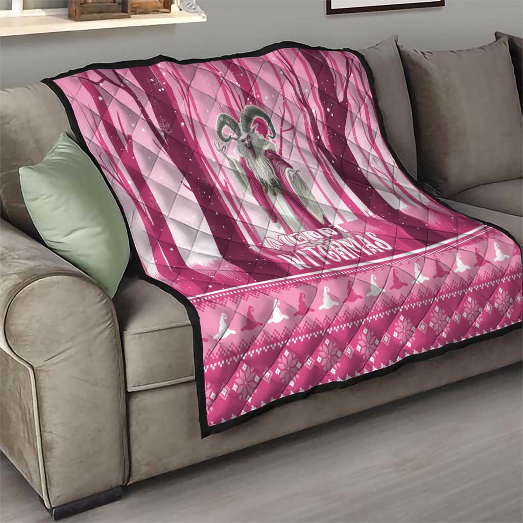 Christmas Naughty Witch Quilt Merry Witchmas LT05 - Wonder Print Shop