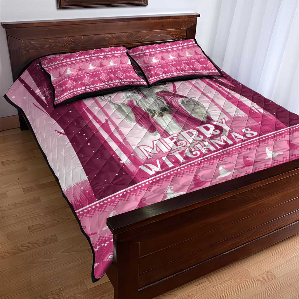 Christmas Naughty Witch Quilt Bed Set Merry Witchmas LT05 - Wonder Print Shop