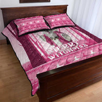 Christmas Naughty Witch Quilt Bed Set Merry Witchmas LT05 - Wonder Print Shop