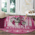 Christmas Naughty Witch Round Carpet Merry Witchmas