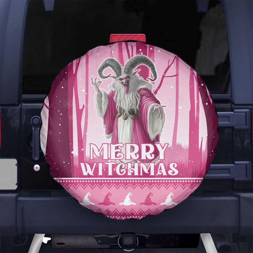 Christmas Naughty Witch Spare Tire Cover Merry Witchmas LT05 - Wonder Print Shop