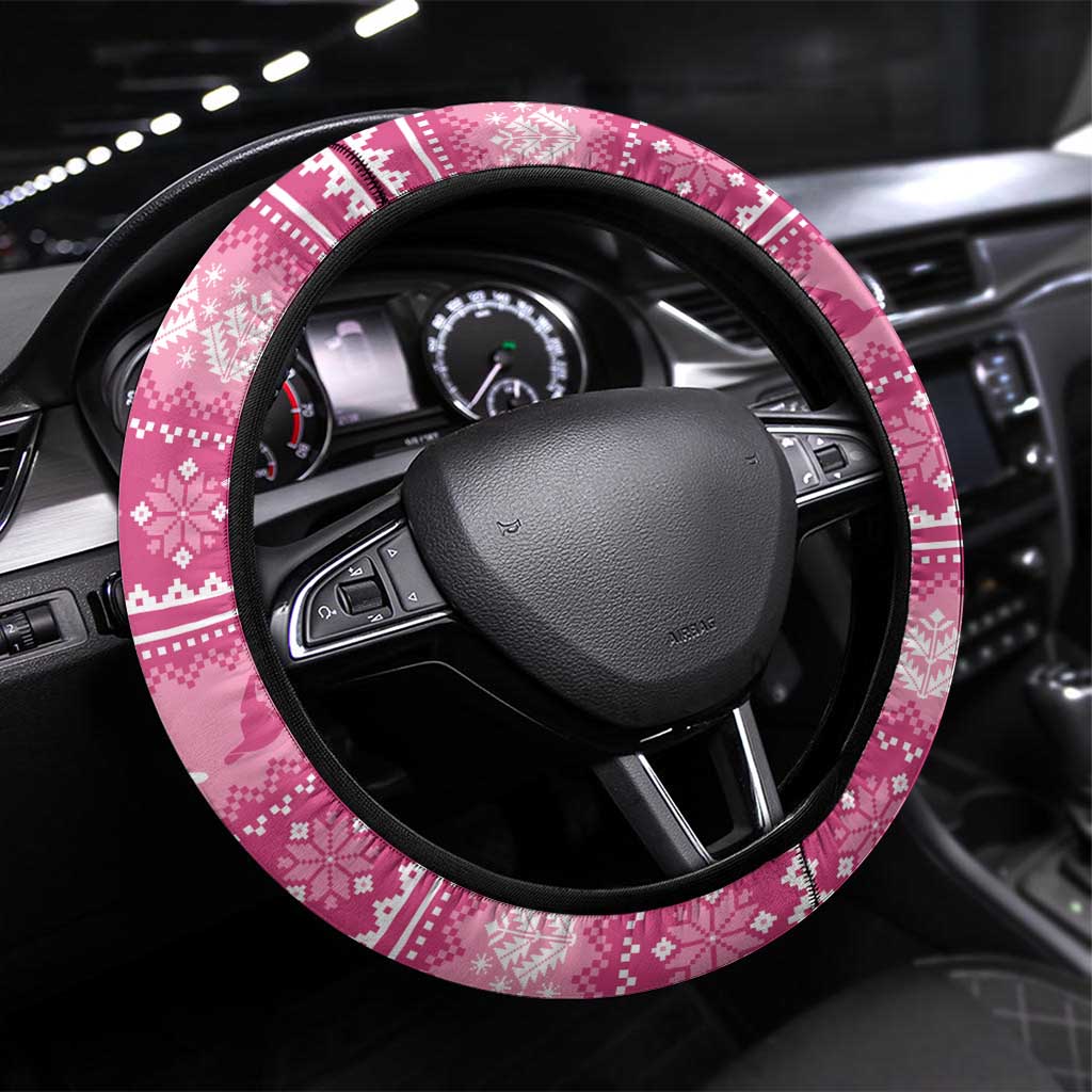 Christmas Naughty Witch Steering Wheel Cover Merry Witchmas LT05 - Wonder Print Shop