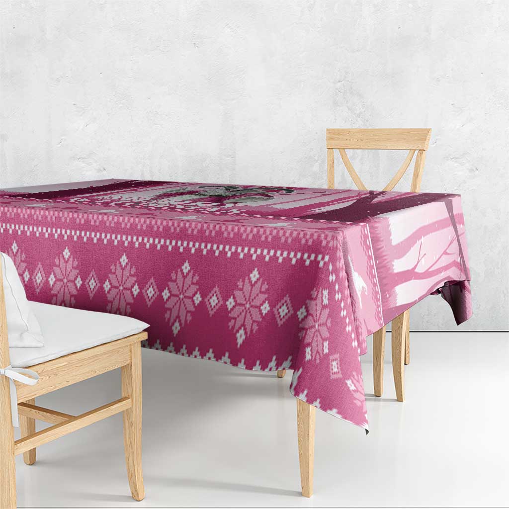 Christmas Naughty Witch Tablecloth Merry Witchmas LT05 - Wonder Print Shop