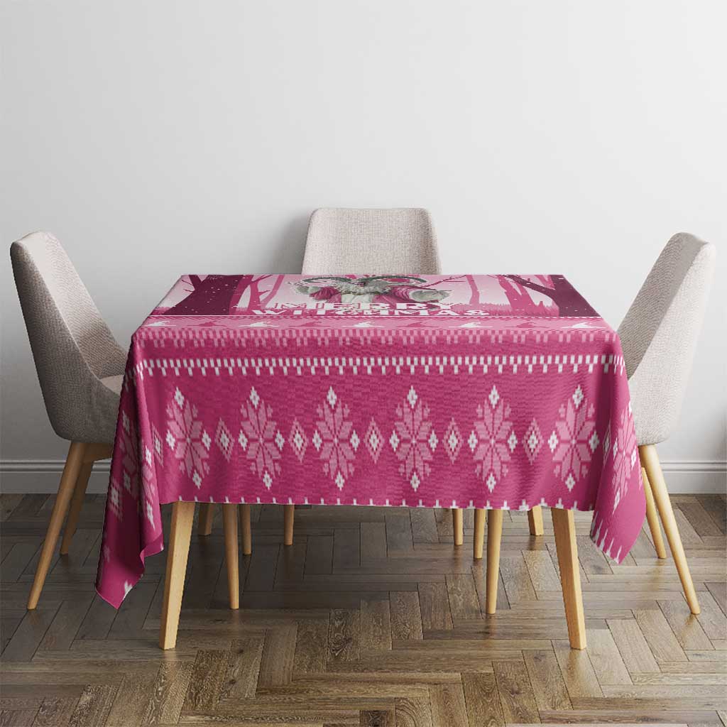 Christmas Naughty Witch Tablecloth Merry Witchmas LT05 - Wonder Print Shop