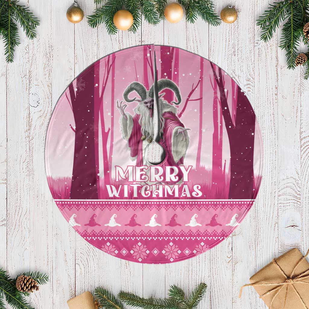 Christmas Naughty Witch Tree Skirt Merry Witchmas LT05 - Wonder Print Shop
