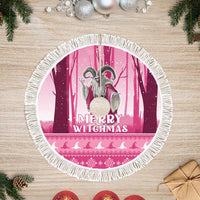 Christmas Naughty Witch Tree Skirt Merry Witchmas LT05 - Wonder Print Shop