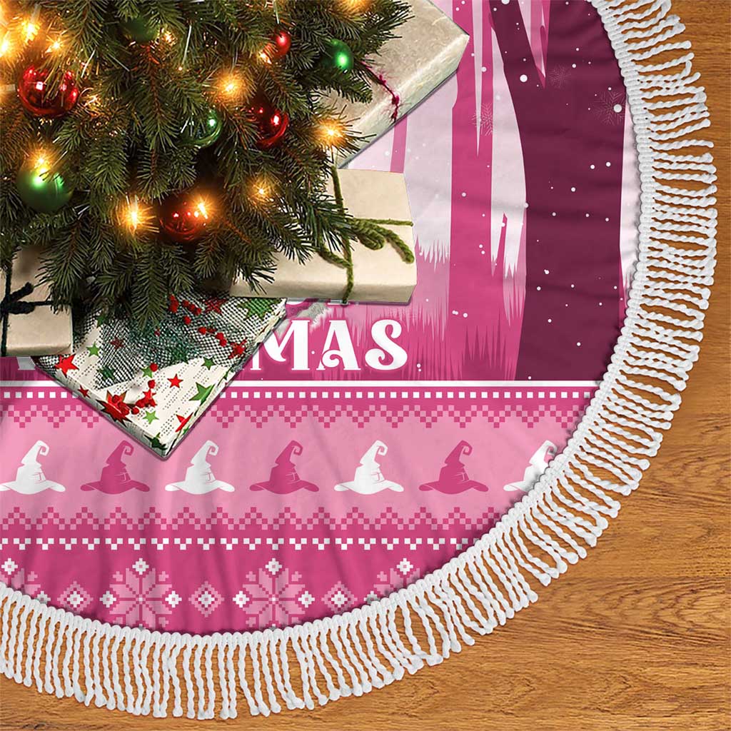 Christmas Naughty Witch Tree Skirt Merry Witchmas LT05 - Wonder Print Shop