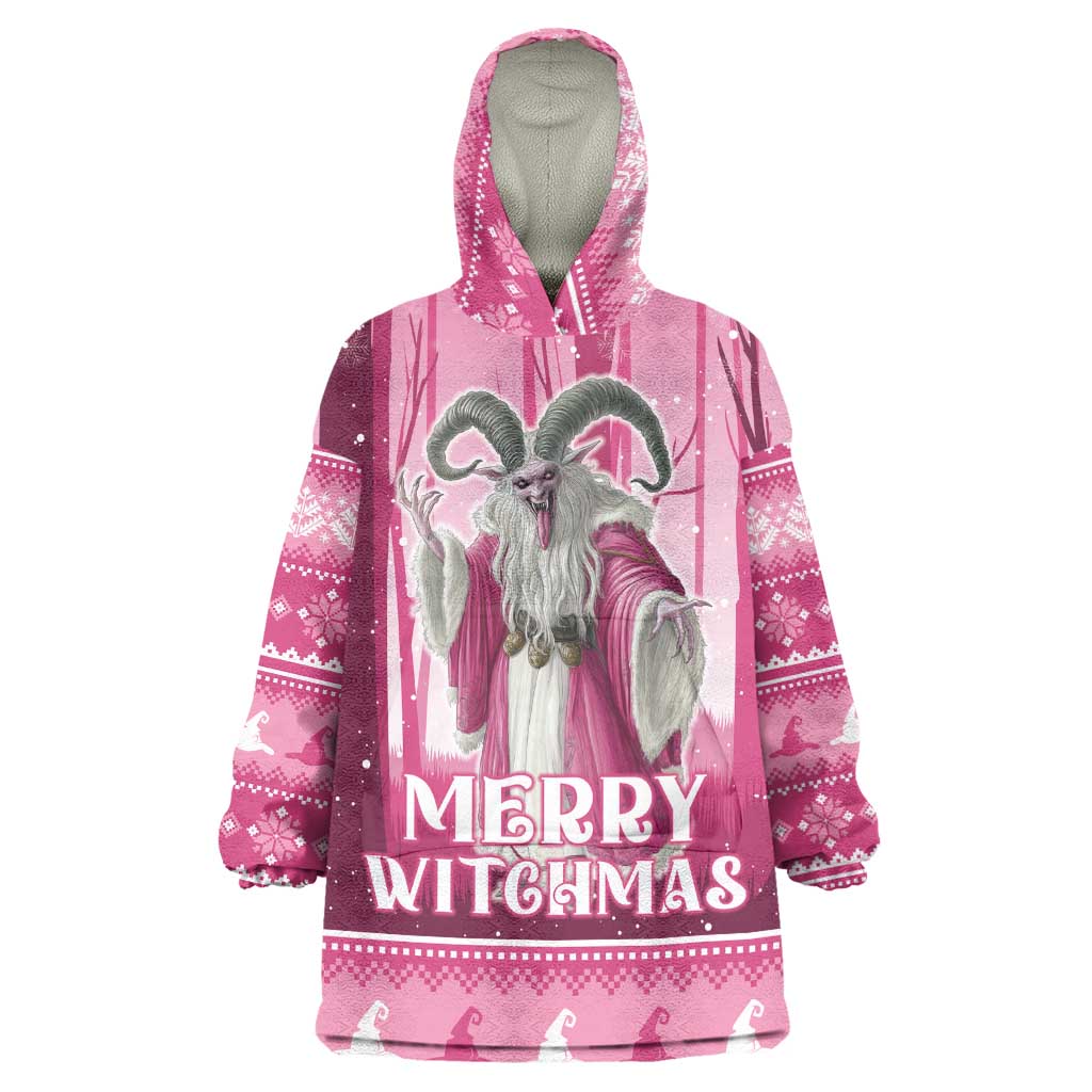 Christmas Naughty Witch Wearable Blanket Hoodie Merry Witchmas LT05 - Wonder Print Shop