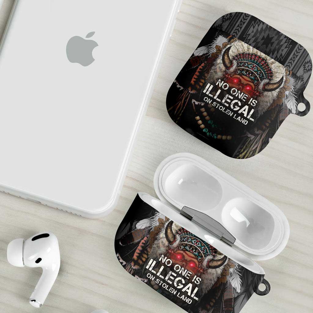 Native American AirPods Case No One Is Illegal On Stolen Land