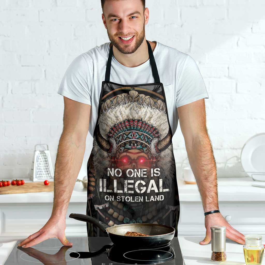 Native American Apron No One Is Illegal On Stolen Land