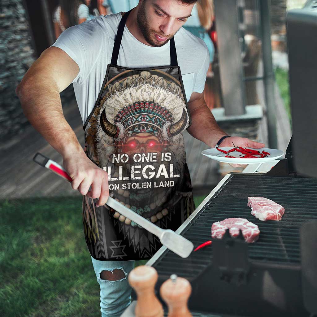 Native American Apron No One Is Illegal On Stolen Land