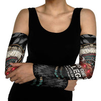 Native American Arm Sleeves No One Is Illegal On Stolen Land