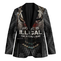 Native American Blazer No One Is Illegal On Stolen Land