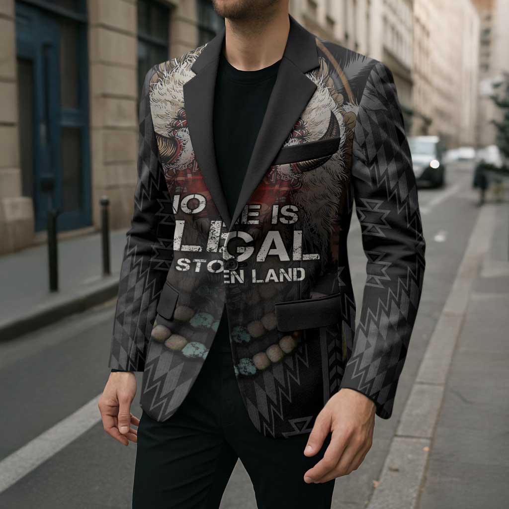 Native American Blazer No One Is Illegal On Stolen Land