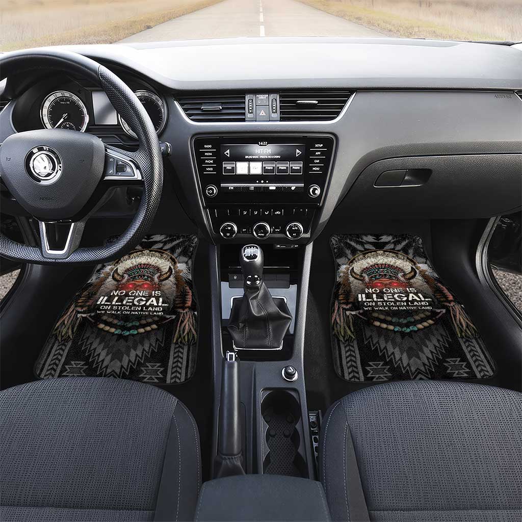 Native American Car Mats No One Is Illegal On Stolen Land