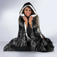 Native American Hooded Blanket No One Is Illegal On Stolen Land