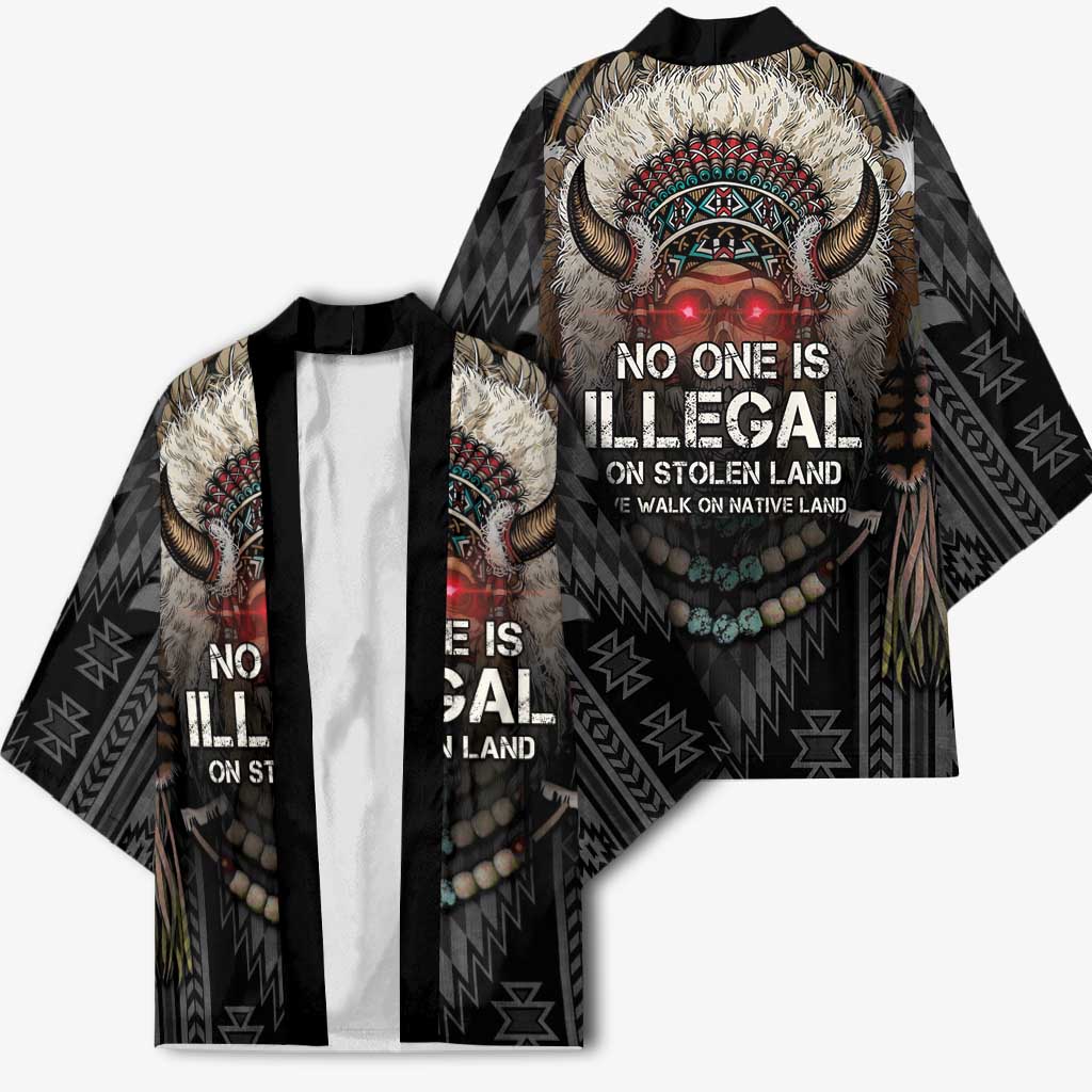 Native American Kimono No One Is Illegal On Stolen Land