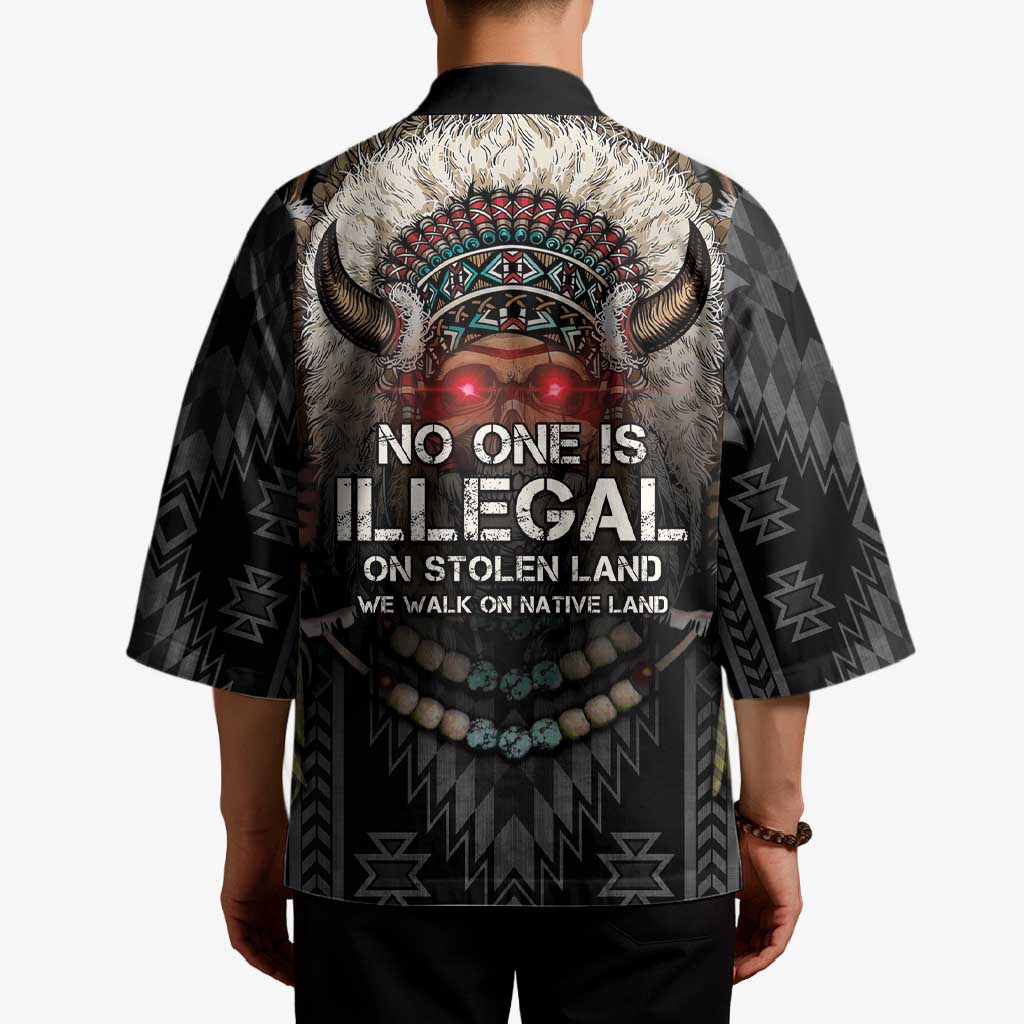 Native American Kimono No One Is Illegal On Stolen Land