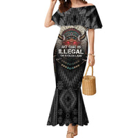 Native American Mermaid Dress No One Is Illegal On Stolen Land