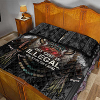 Native American Quilt Bed Set No One Is Illegal On Stolen Land